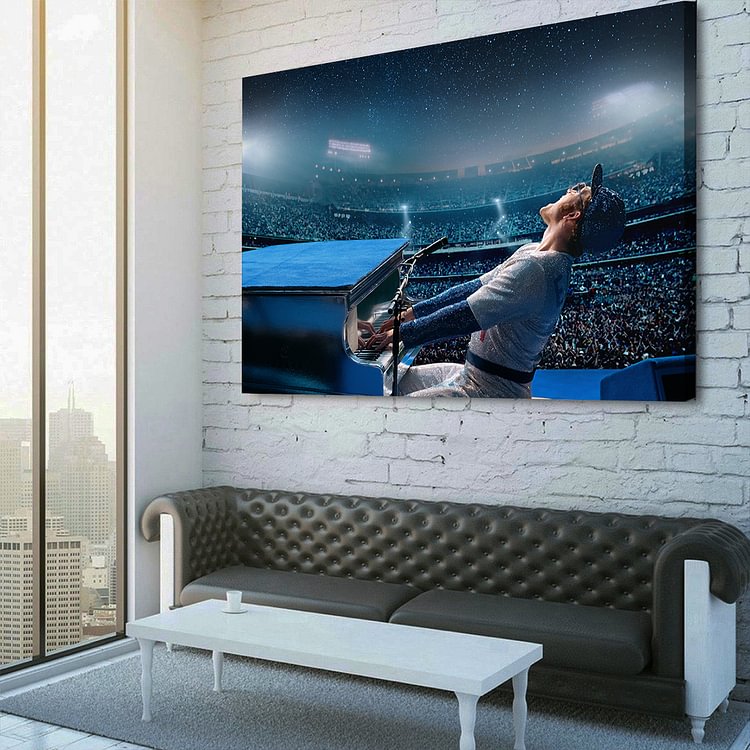 Elton John Rocketman Canvas Wall Art