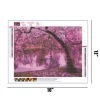 Pink Tree Lake | Full Round Diamond Painting Kits