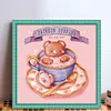 uk.everydayedeals (Limited Stock)9CT Full Stamped&nbsp;Cross Stitch - Bear (50*50CM)