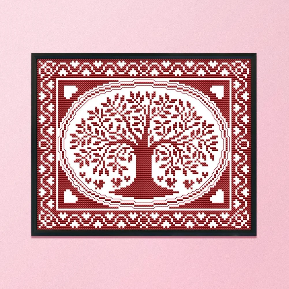 14ct Stamped Cross Stitch - Tree(28*21cm)