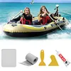 5Pcs/Set Boat Repair Patches Waterproof PVC Raft Repair Patches Kayak Repair Kit