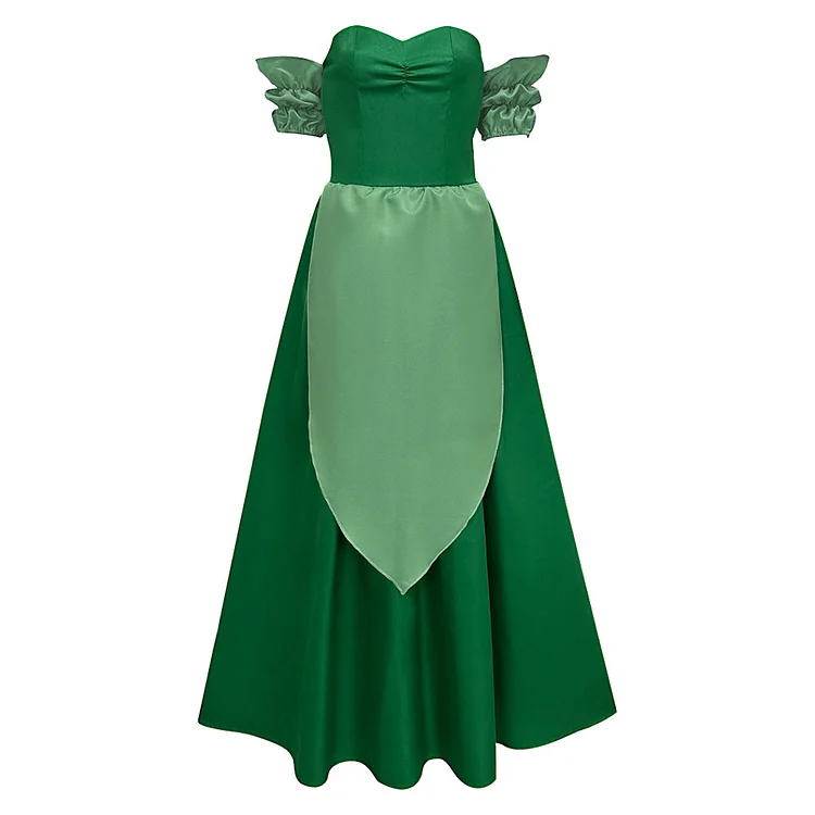 Beauty And The Beast The Bimbettes Paulette Green Dress Outfits Cosplay Costume