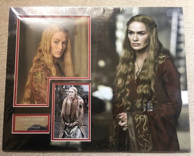 LENA HEADEY SIGNED GAME OF THRONES Photo Poster painting MOUNT UACC REG 242