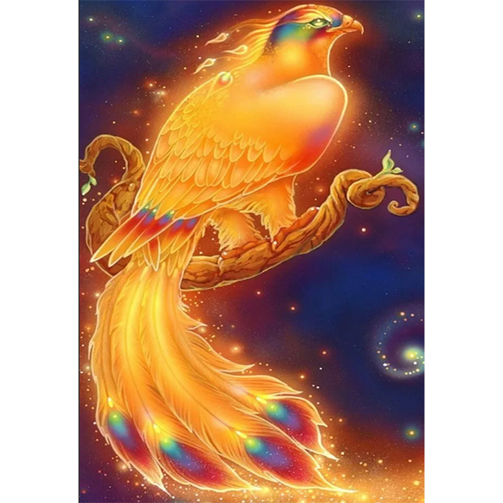 

30*40CM - Phoenix - Round Drill Diamond Painting, 501 Original