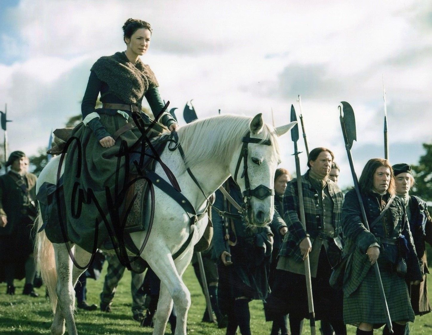 CAITRIONA BALFE - OUTLANDER AUTOGRAPHED SIGNED A4 PP POSTER Photo Poster painting PRINT 8