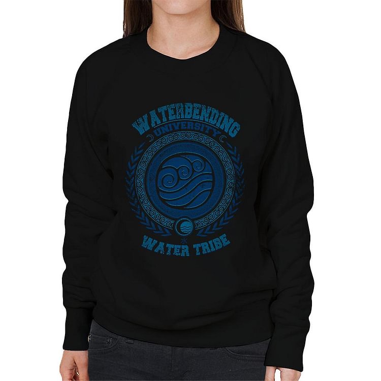 Avatar The Last Airebender Waterbender University Women's Sweatshirt