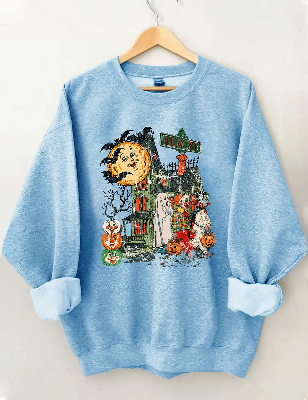 Spooky Trick-Or-Treaters Sweatshirt