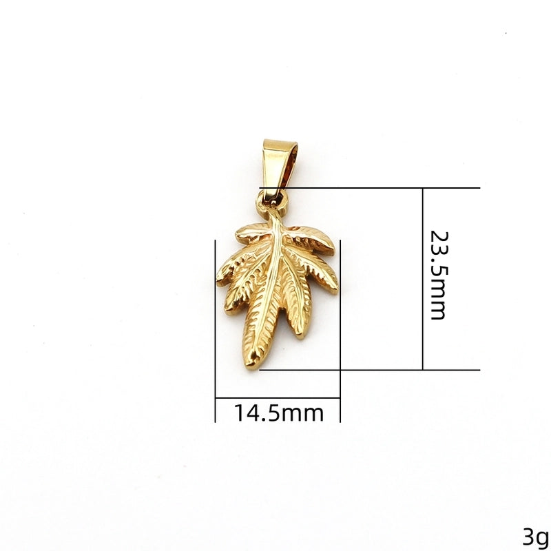 1 Piece 14.5mm*23.5mm 16.5mm*31mm 17mm * 21.5mm 304 Stainless Steel K Gold Plated Hexagram Rose Flower Pendant Jewelry Accessories