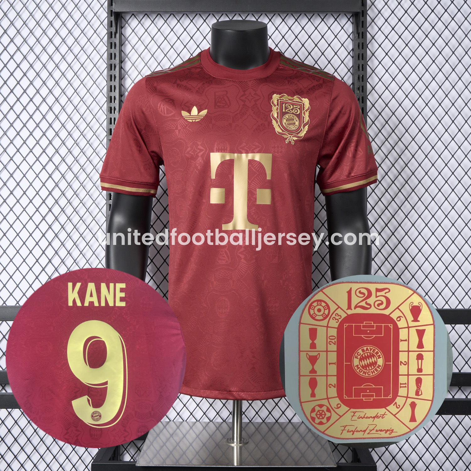 Bayern Munich 2025 125th Anniversary Jersey - Player Version