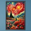 (40*60cm)Flowers Sea - Full Round Drill Diamond Painting