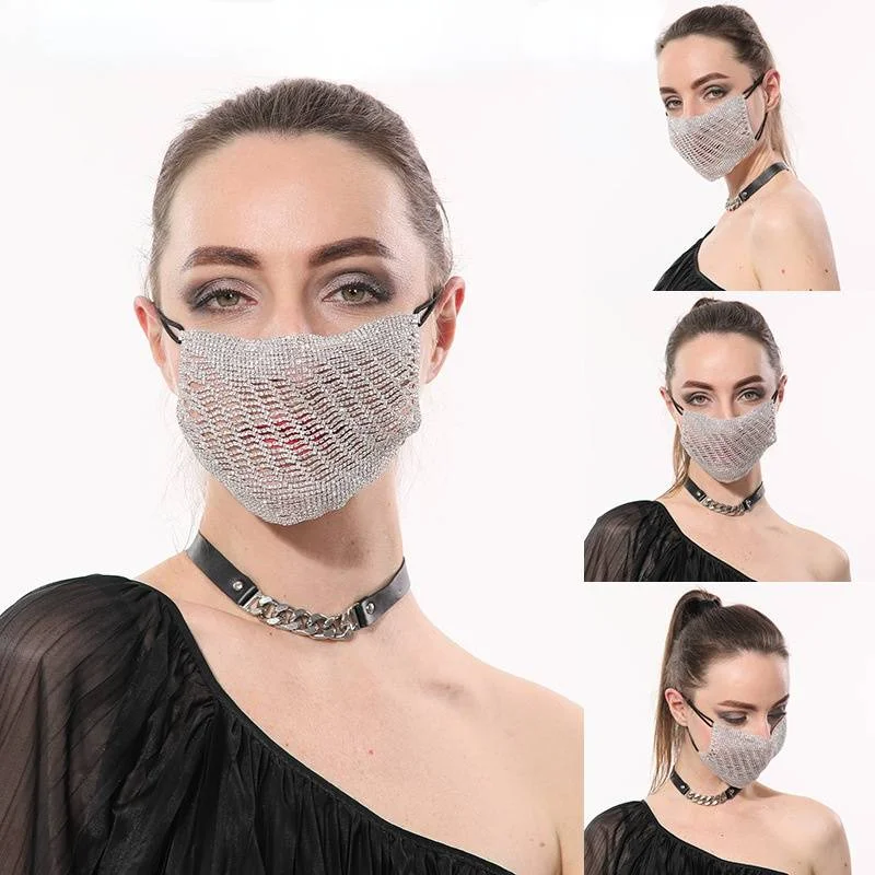 Letclo™ Fashion Hollow Mask (can be used with disposable mask at the same time) letclo Letclo