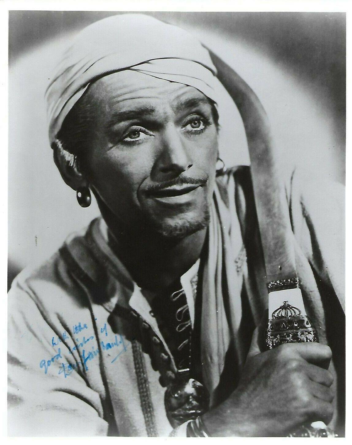 8x10 Photo Poster painting Picture HAND Autographed Signed: Douglas Fairbanks Jr. (PIRATE)