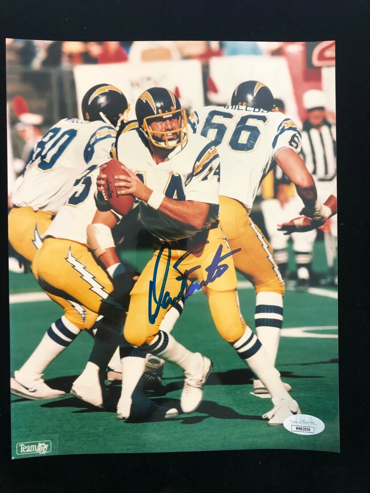 Dan Fouts Signed Autographed Photo Poster painting San Diego Chargers- NFL - JSA #MM63936