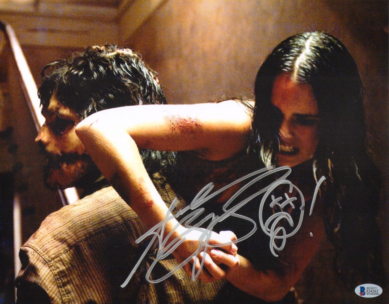 Andrew Bryniarski Signed 11x14 Photo Poster painting BAS COA The Texas Chainsaw Massacre Auto 1