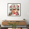 Christmas Shop-18CT Counted Cross Stitch 35*35cm/13.78*13.78in