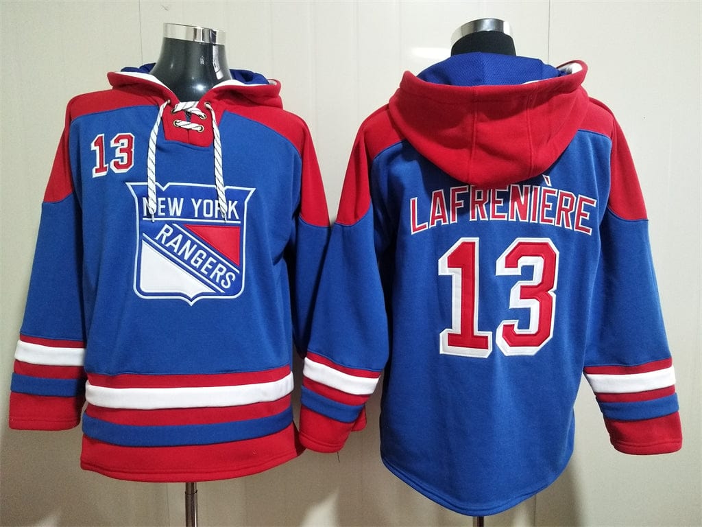 New York Rangers Hoodie #13 LAFRENIERE mysite