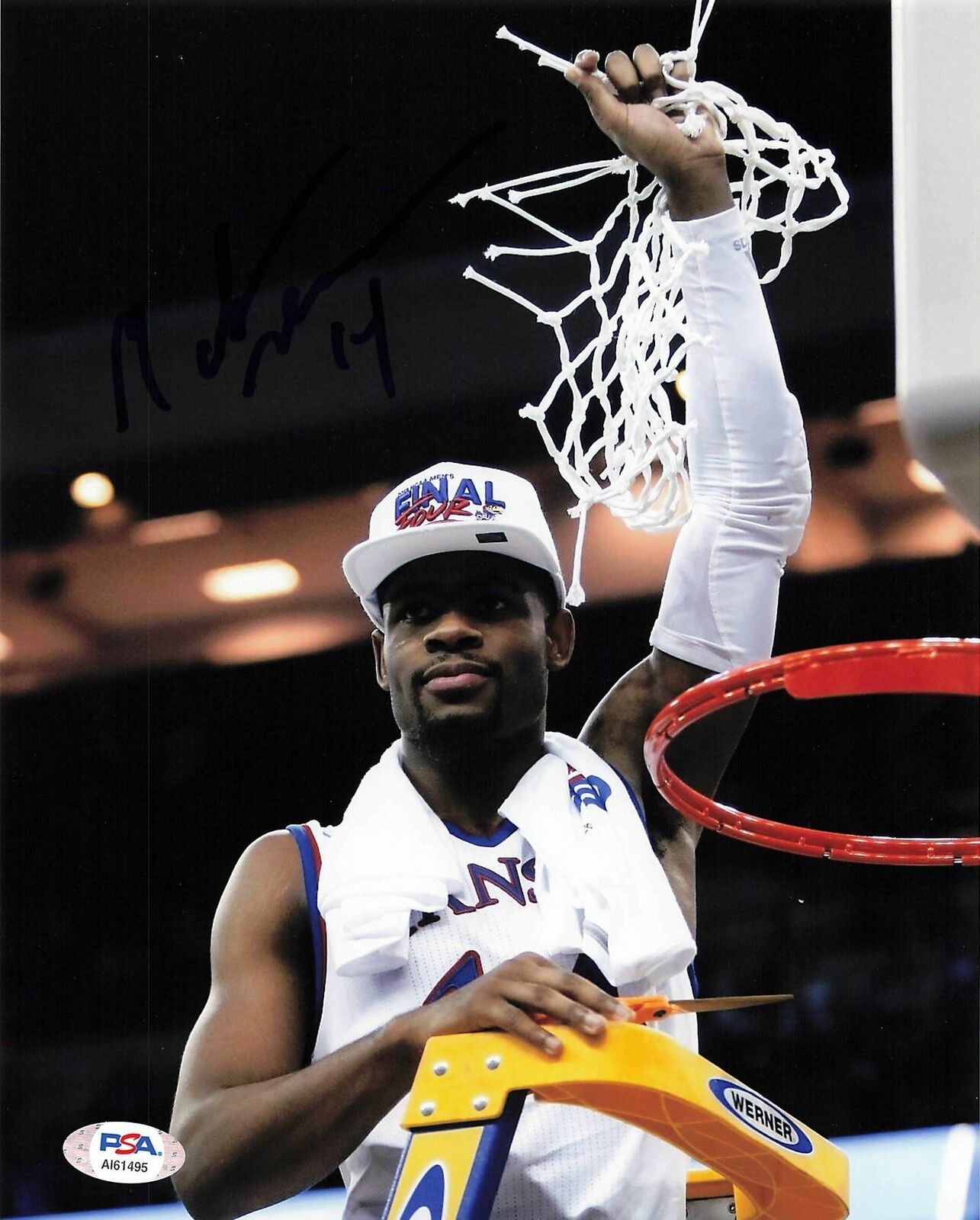 Malik Newman signed 8x10 Photo Poster painting PSA/DNA Kansas JayHawks Autographed