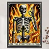 Halloween Skeleton-11CT Stamped Cross Stitch 50*65cm/19.69*25.59in(Big Size)