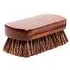 Leather Textile Cleaning Brush Horse Hair Bristle for Car Interior Shoe Bag