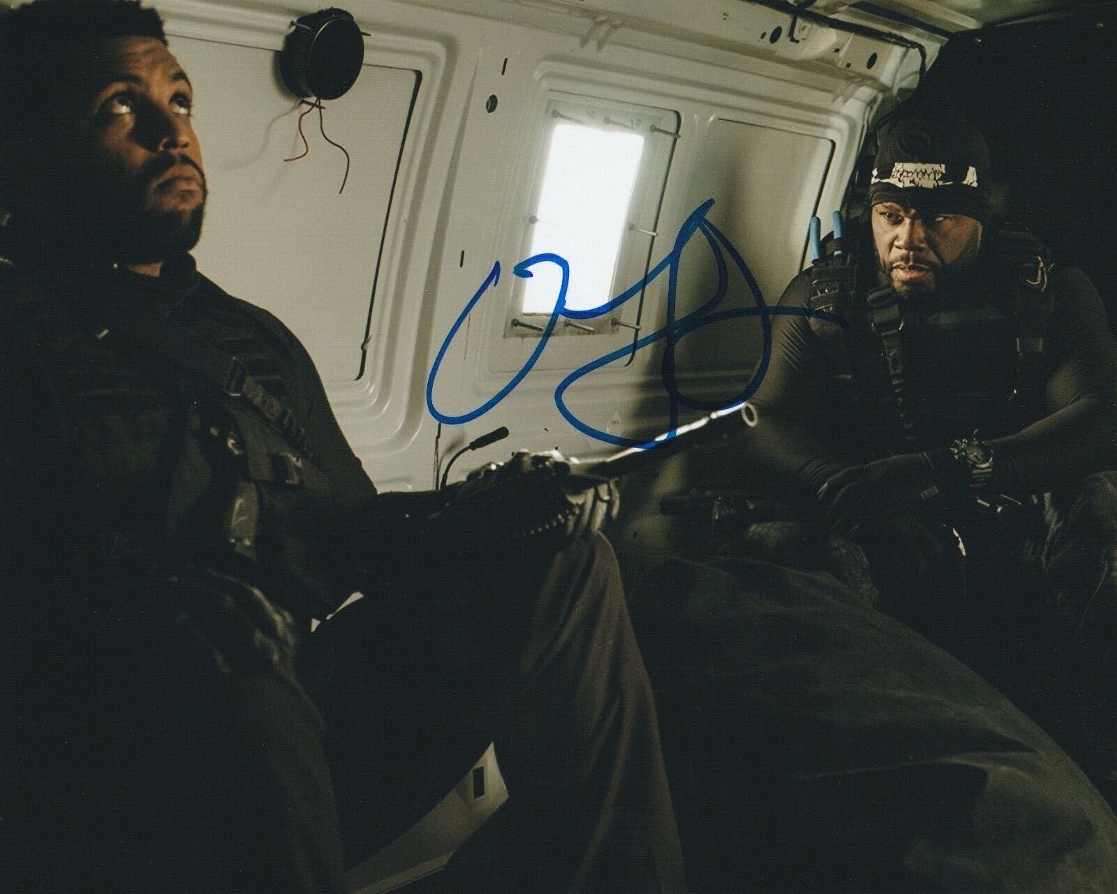 * OSHEA JACKSON JR. * signed autographed 8x10 Photo Poster painting * DEN OF THIEVES * 1