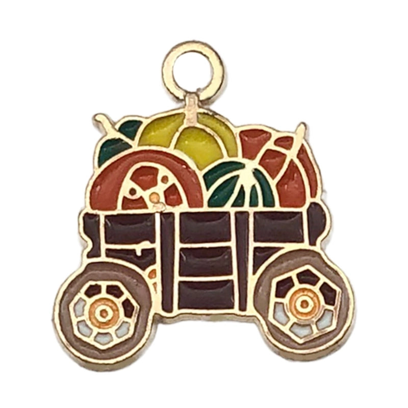 20 PCS/Package 19x18mm 19x22mm 23x14mm Alloy Animal Pumpkin Mushroom Pendant Jewelry Accessories