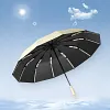 ☔Parapluie automatique r&eacute;sistant pour le soleil et la pluie