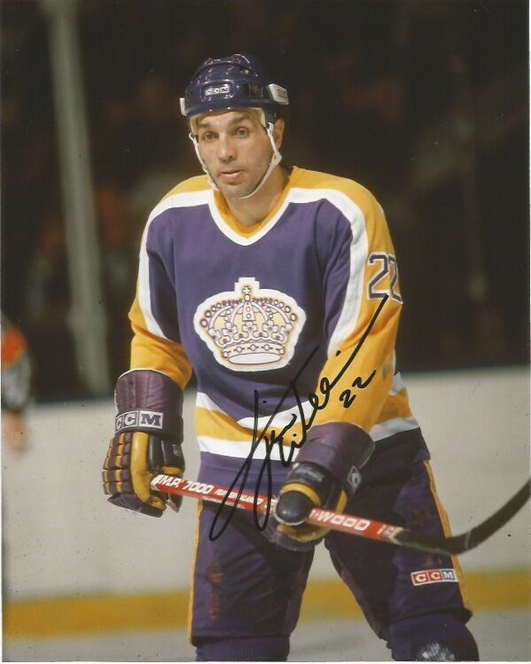 Los Angeles Kings Tiger Williams Signed Autographed 8x10 Photo Poster painting COA A