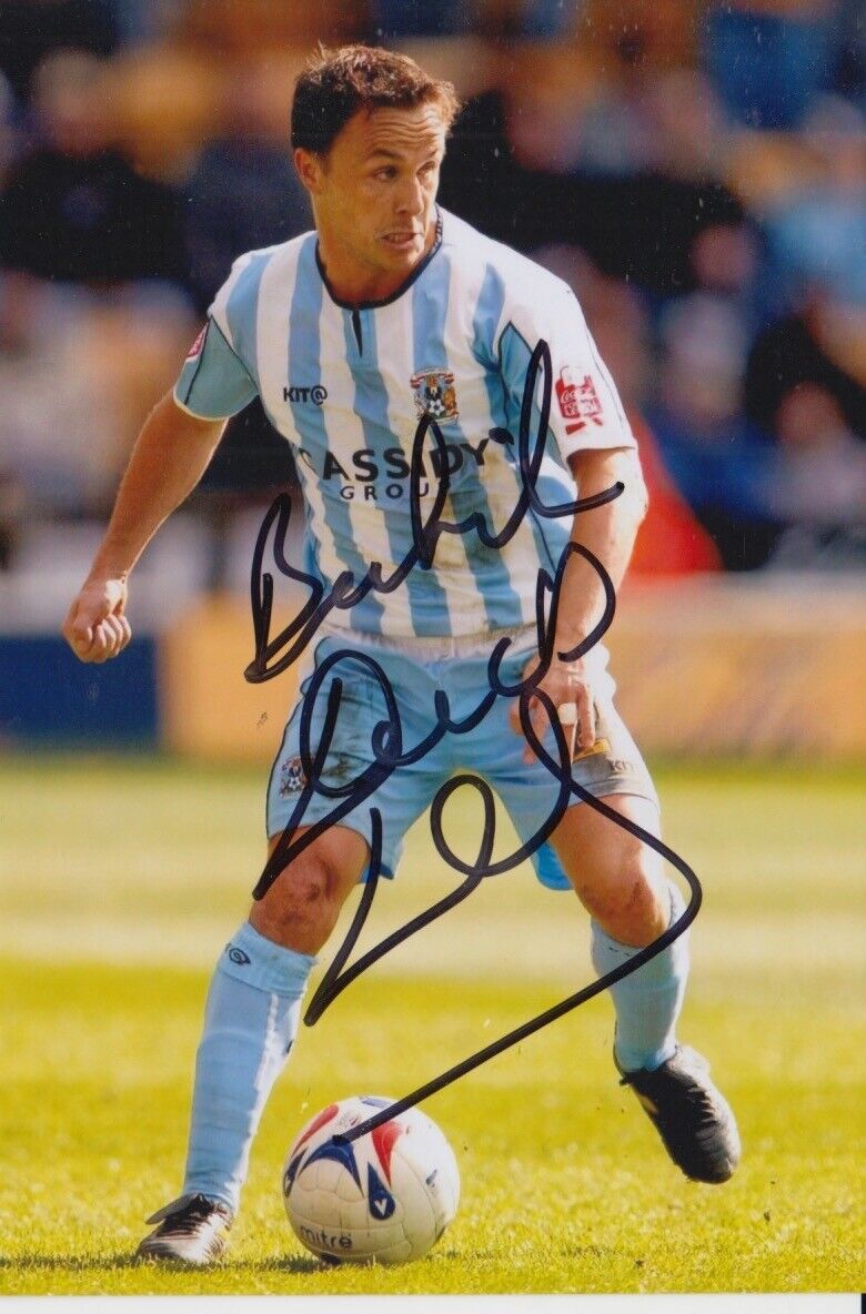 DENNIS WISE HAND SIGNED 6X4 Photo Poster painting COVENTRY CITY FOOTBALL AUTOGRAPH