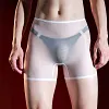 Men's Sexy Ultra-Thin Sheer Glossy Boxer Briefs
