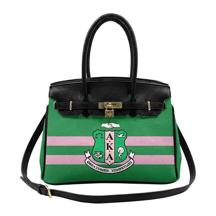 Genuine cowhide leather handbag