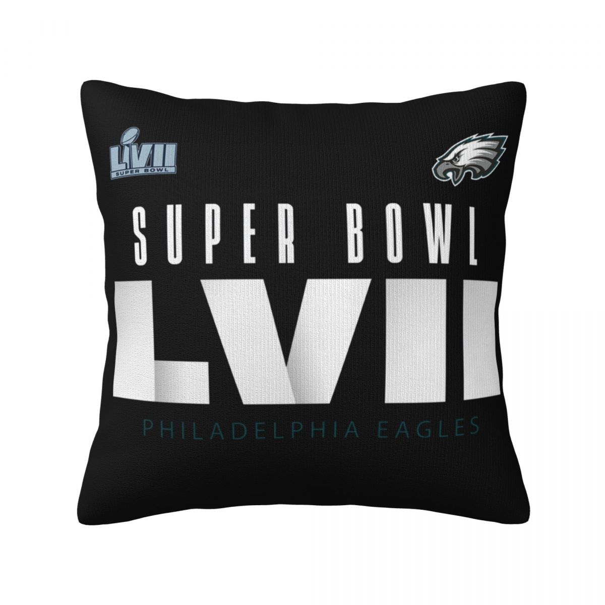 Philadelphia Eagles Super Bowl LVII Decorative Square Throw Pillow Covers