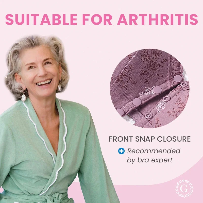 Glamorette - LAST DAY SALE 80% - Cotton Front Closure Bra