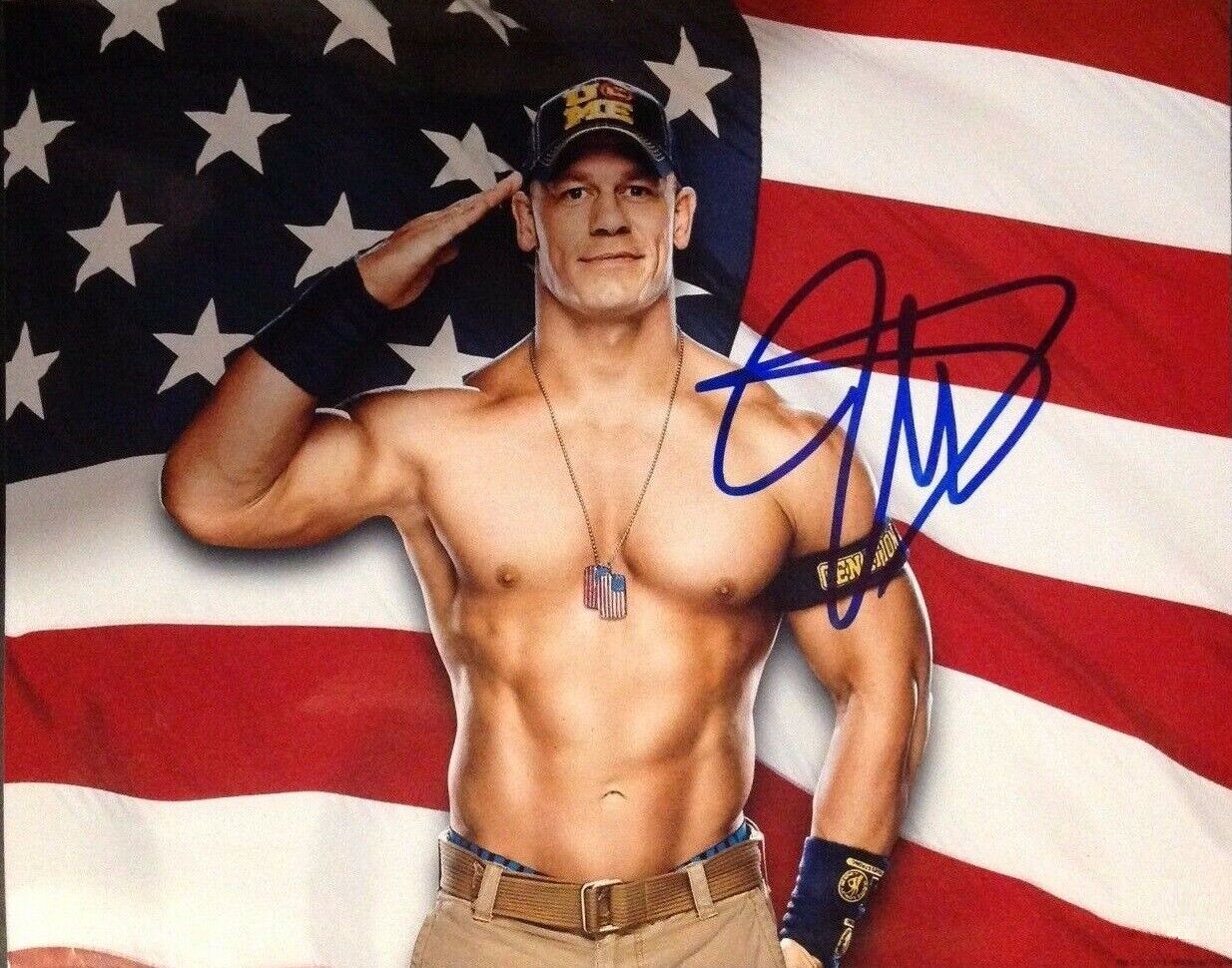 John Cena ( WWF WWE ) Autographed Signed 8x10 Photo Poster painting REPRINT ,