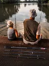 1.8M Fishing Rod 4 Section Rod Ultralight Spinning Casting Lure Fishing Rod