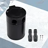 Universal Car Baffled Collection Tank 2 Port Breather Separator (2 Holes)