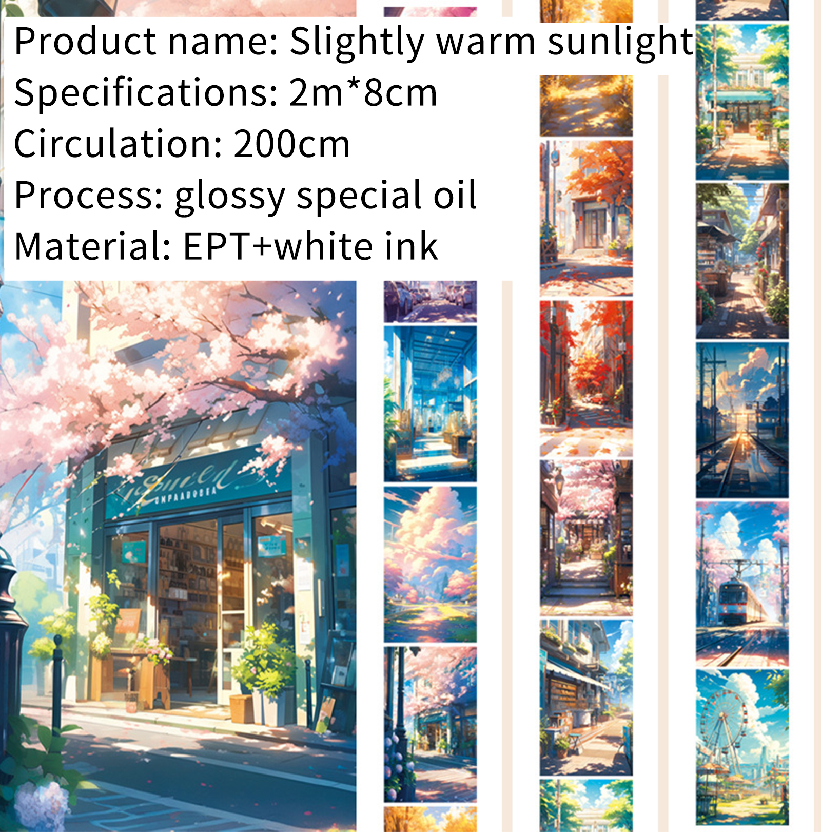 Journalsay Multiple specifications of animal girl character collage PET tape