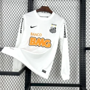 2012 Retro Long Sleeve Santos Home Football Shirt 1:1 Thai Quality