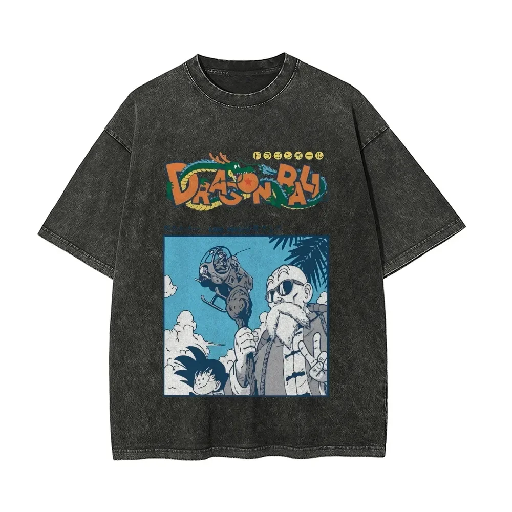 Dragon Ball Super Master Roshi Oversize Washed T-Shirt