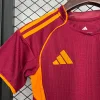 25/26 Kids AS Roma Soccer Jersey Home