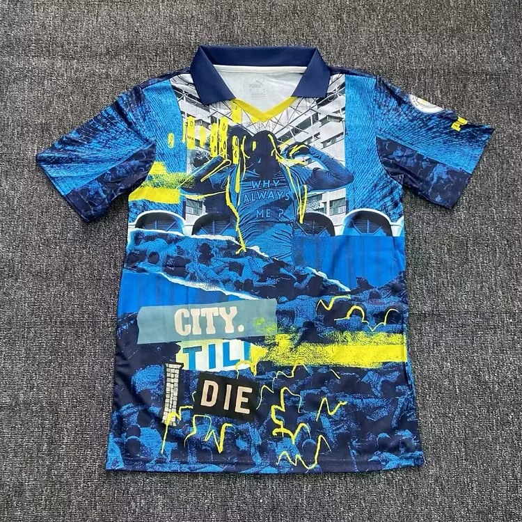 2025-26 Season - Manchester City Special Edition Blue - Jersey - Fan Edition