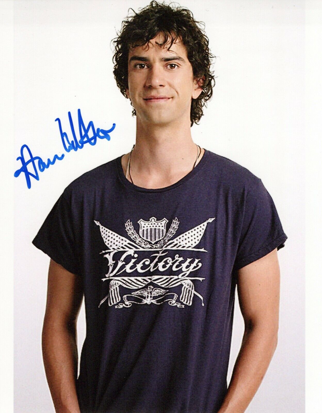 Hamish Linklater head shot autographed Photo Poster painting signed 8x10 #1