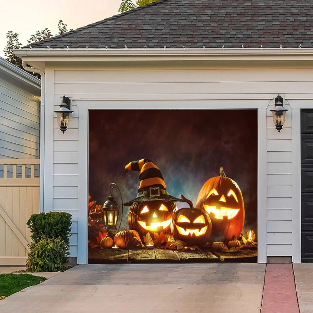 Last Day Sale 49% OFF - Halloween 2023 Garage Door Decoration