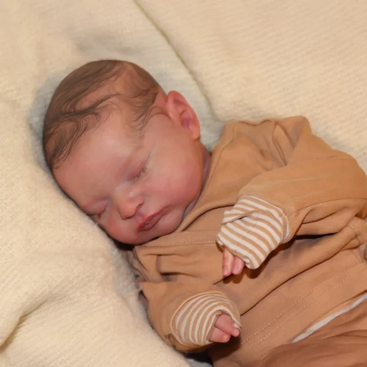  12"&16" Flexible Solid Platinum Liquid Full Silicone Reborn Doll Baby Boy or Girl Named Akiasa and Katiala - Reborndollsshop®-Reborndollsshop®