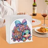 Diamond Painting Acrylic Tortoise Christmas Napkin Holder Set