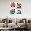 (4-Pack)Pumpkin-Full Round Diamond Painting 30*30CM