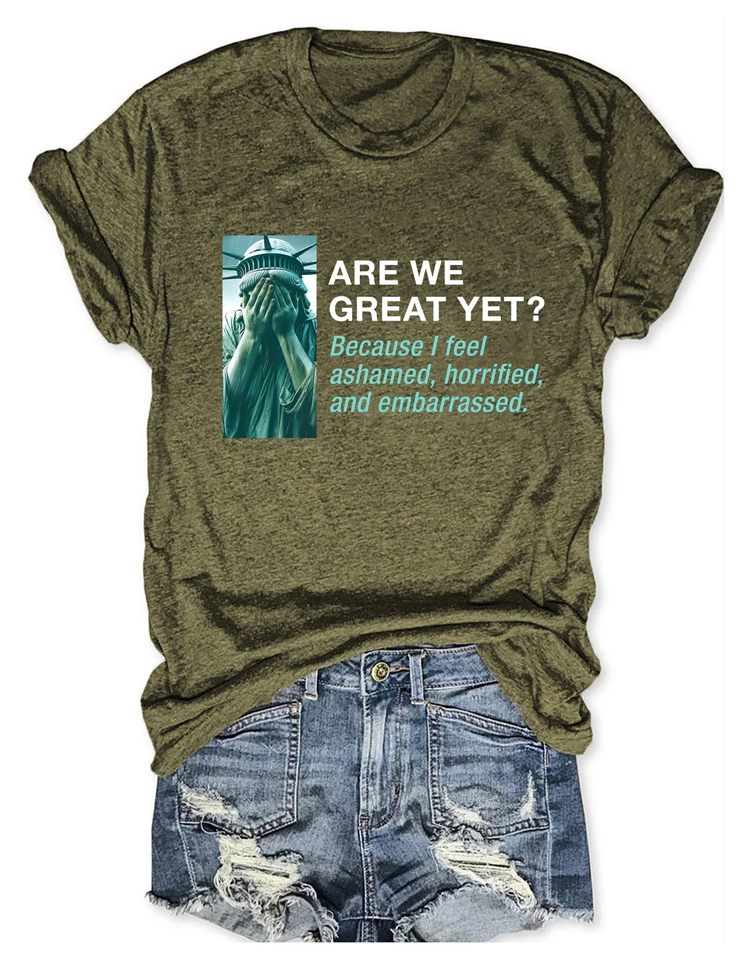 Are We Great Yet T-shirt