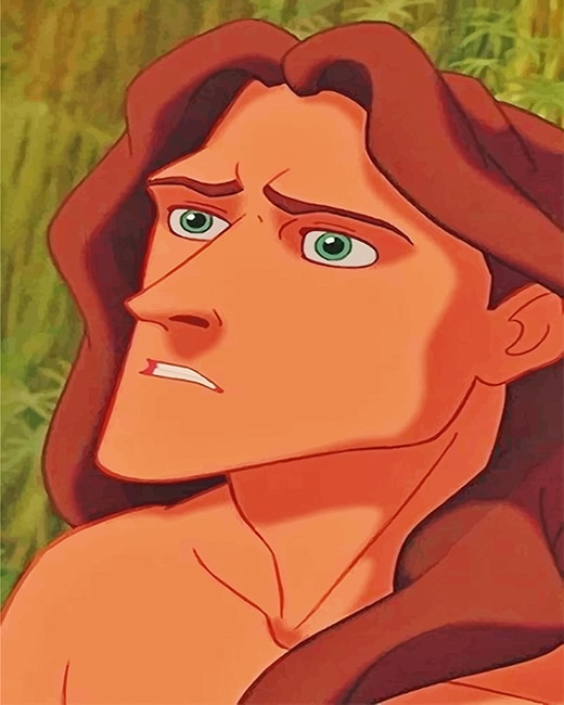 

Tarzan – Paint By Numbers - 40*50CM, 501 Original