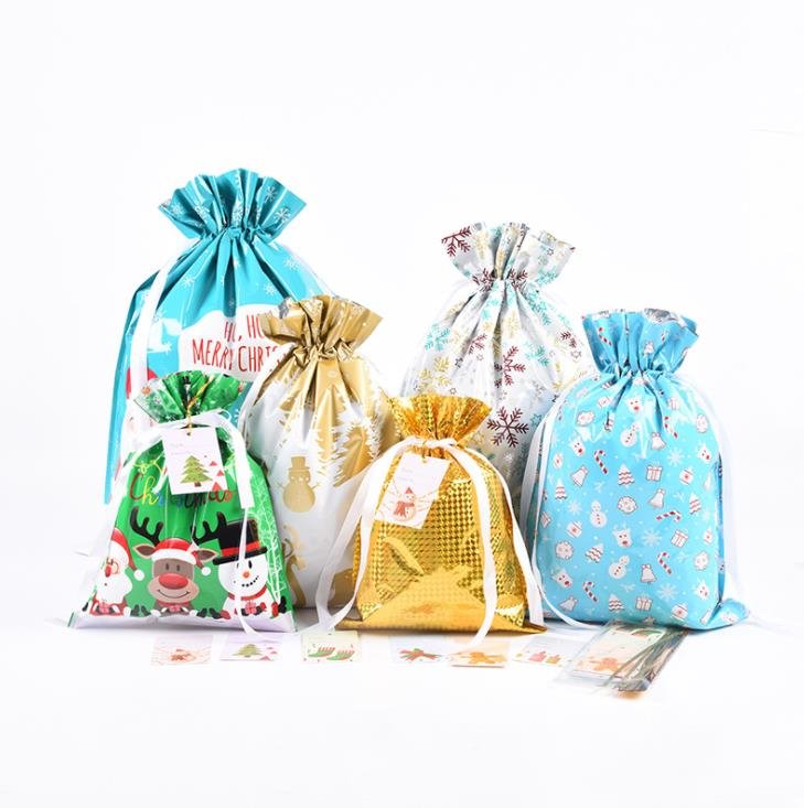 Drawstrings Gift Bags🔥-(EARLY XMAS SALE)