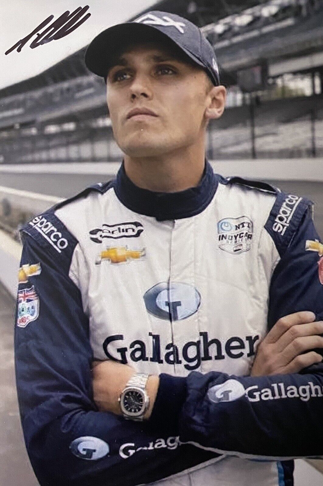 Max Chilton Genuine Hand Signed 6X4 Photo Poster painting 4