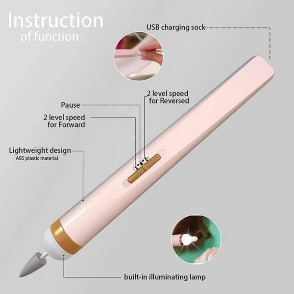 Electric Professional Manicure Nail Machine Set💅